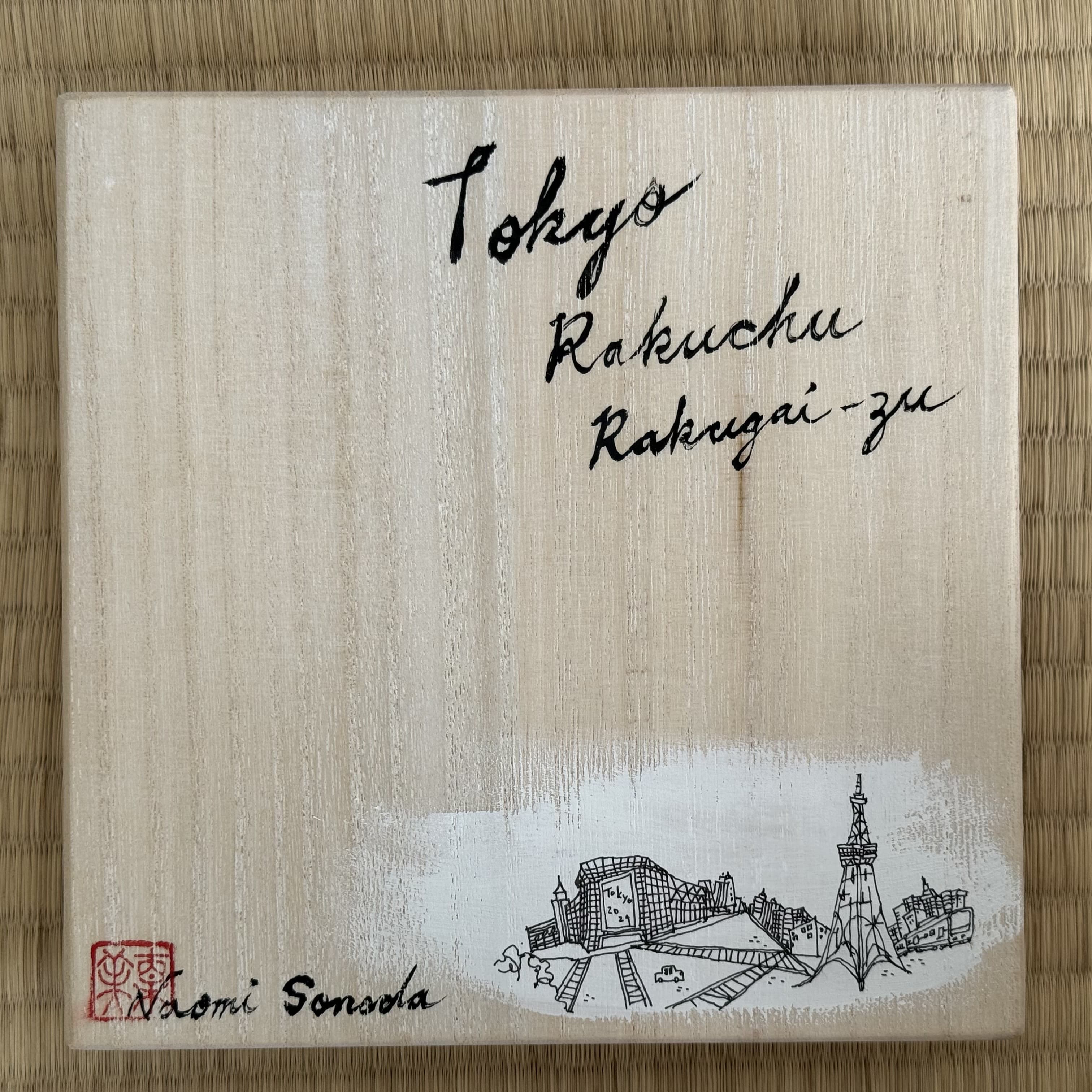 Tōkyō Rakuchū Rakugai Zu Chawan